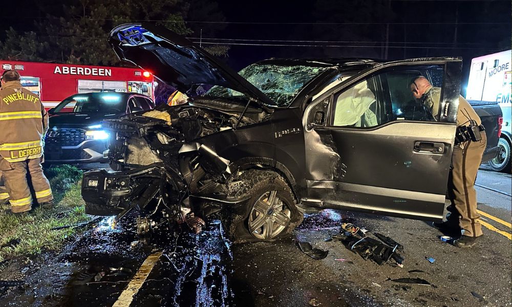 Two seriously injured in Aberdeen head-on crash on U.S. 15-501
