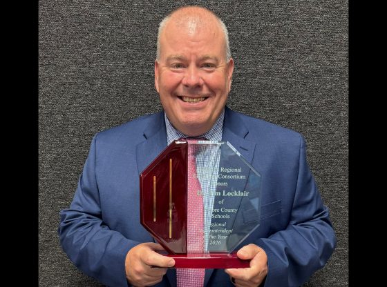 Locklair named Regional Superintendent of the Year