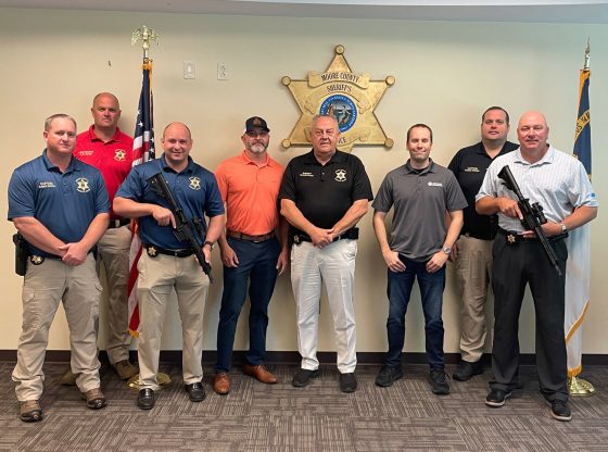 Sheriff's Office receives donated rifles