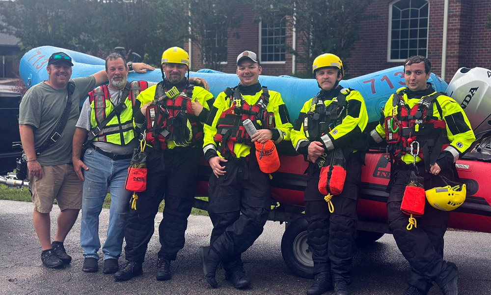 Moore called to Sanford for water rescues