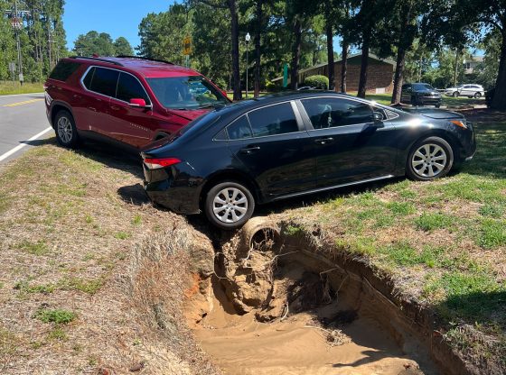 Aberdeen T-bone crash ends in culvert