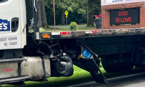 Failure to yield sends two to hospital Tuesday