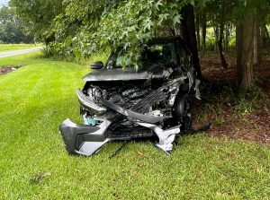 Failure to yield sends two to hospital