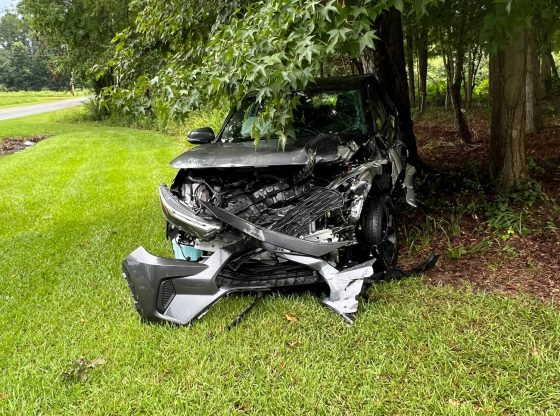 Failure to yield sends two to hospital