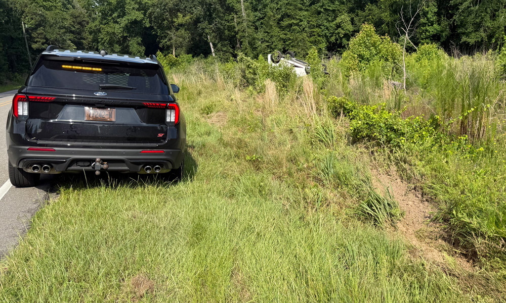 Woman injured after rollover near Vass