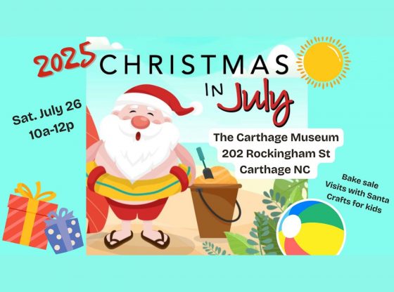 2025 Christmas in July Party at the Carthage Museum - July 26