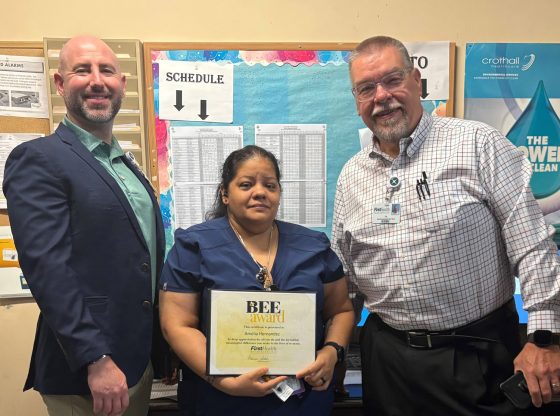 Hospital housekeeper wins BEE Award