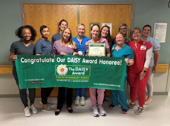 Local nurse recognized with prestigious DAISY Award