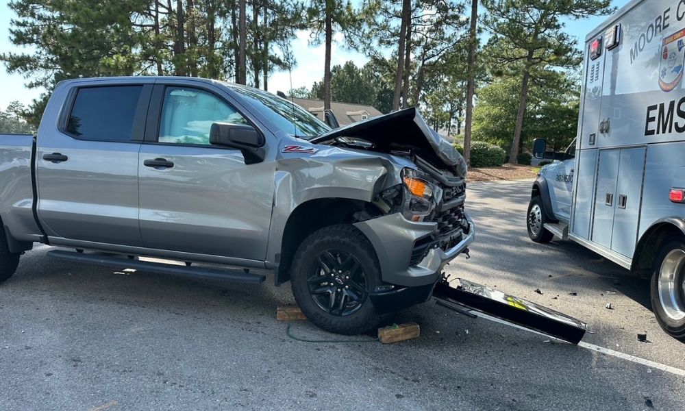 T-bone crash in Southern Pines sends two to hospital