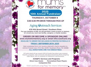 10th annual Mums for Memory™ fundraiser - Oct. 9