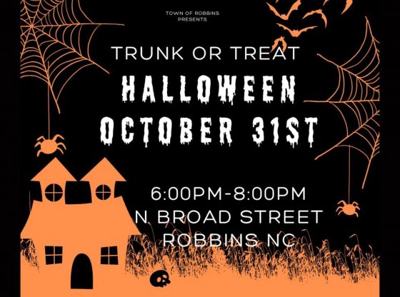 Trunk or Treat in Robbins - Oct. 31