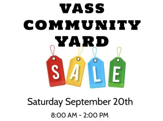 Town of Vass fall yard sale - Sept. 20