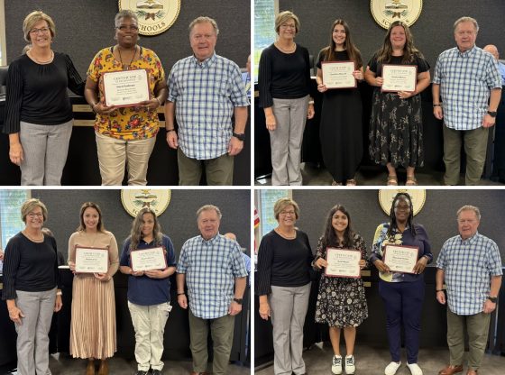 School board celebrates Engage. Inspire. Succeed. honorees