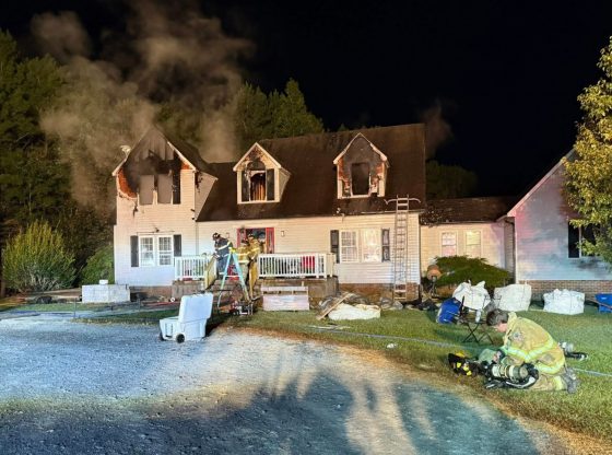 Glendon home burns in early morning fire