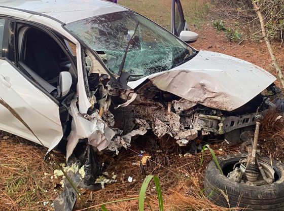 Teen airlifted after driver falls asleep at wheel