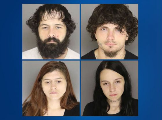 Four facing charges after search in Robbins
