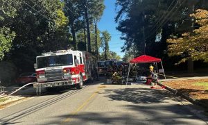 Home, business burn in Southern Pines fire
