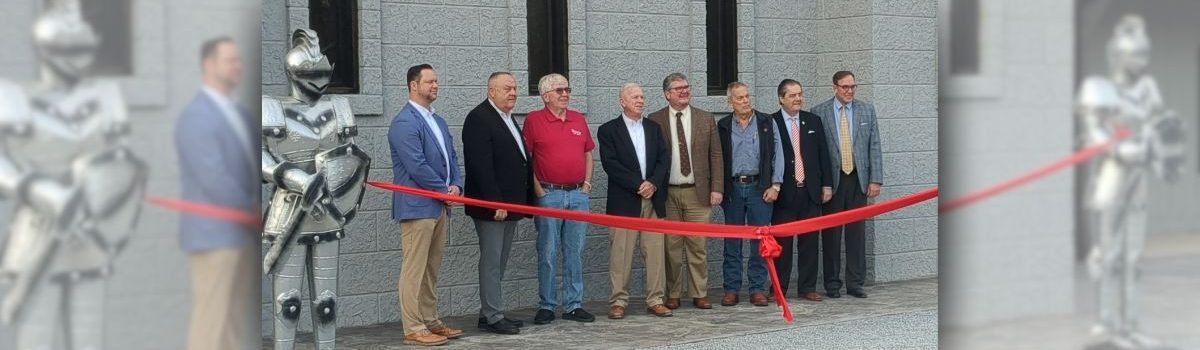 Christian camp unveils new dormitory in ribbon-cutting celebration