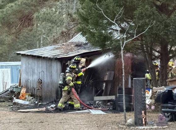 Crews stop Carthage fire from reaching nearby homes