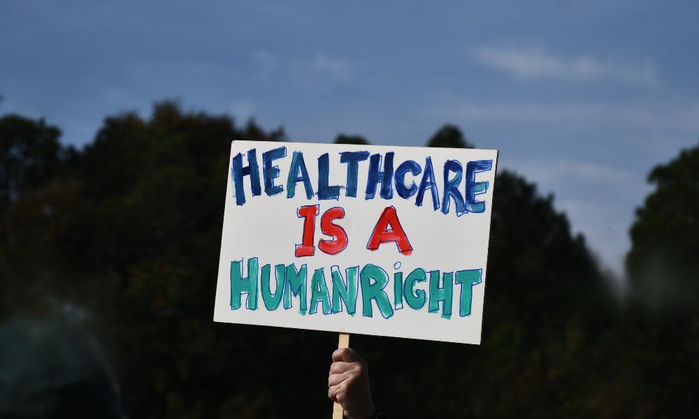 Indivisible Moore County holds protest in Pinehurst