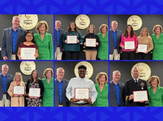 School board recognizes outstanding students, staff