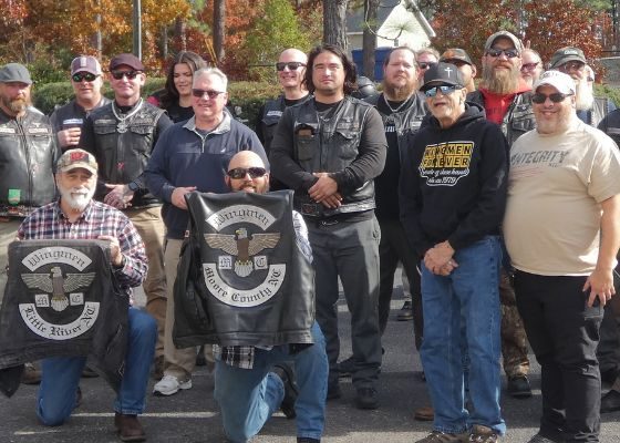 Moore Coalition receives truckload of donations from Wingmen Motorcycle Club
