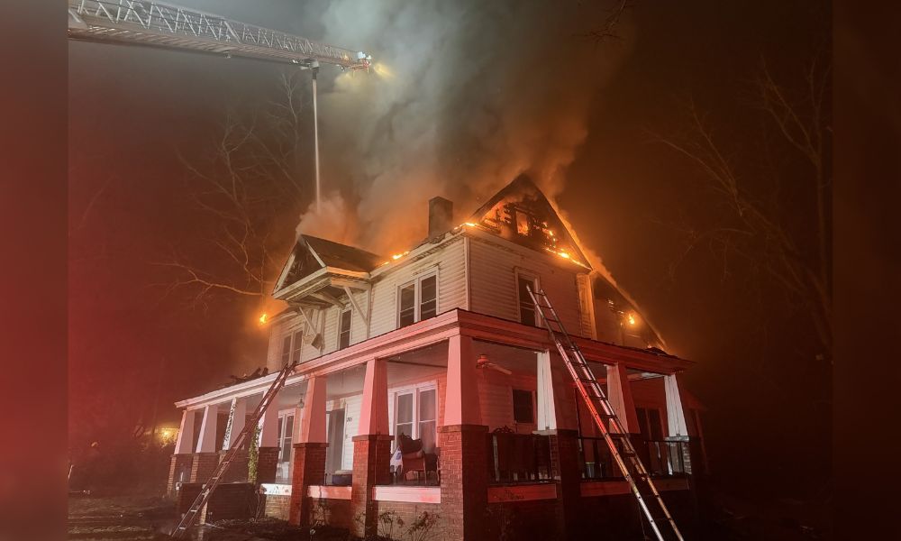 Family displaced after early morning fire destroys house in Carthage