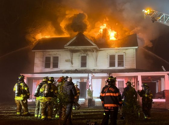 Family displaced after early morning fire destroys Carthage home