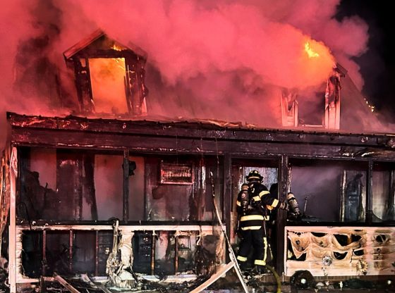 Moore County crews help control fire that leveled Sanford home