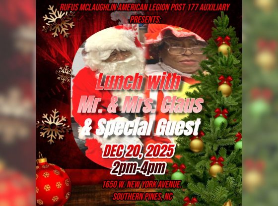 Lunch with Mr. & Mrs. Claus - Dec. 20