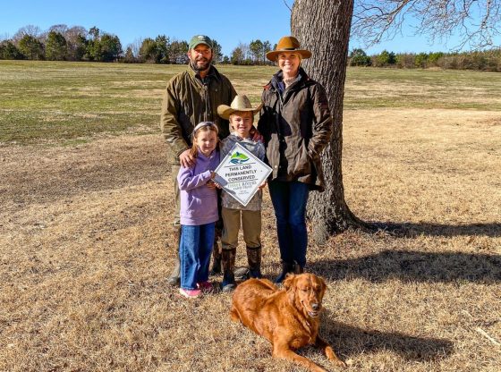 88 acres conserved by Three Rivers Land Trust in Moore County
