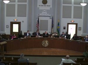 Commissioners talk air service push, school funds, shelter prep