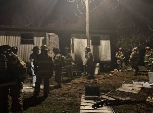 Robbins family displaced by fire before winter storm