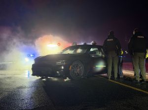 Suspect in custody after high speed chase through 2 counties