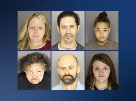 Six facing drug charges after Eagle Springs search
