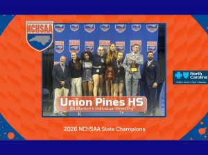 Union Pines wins first girls wrestling state championship