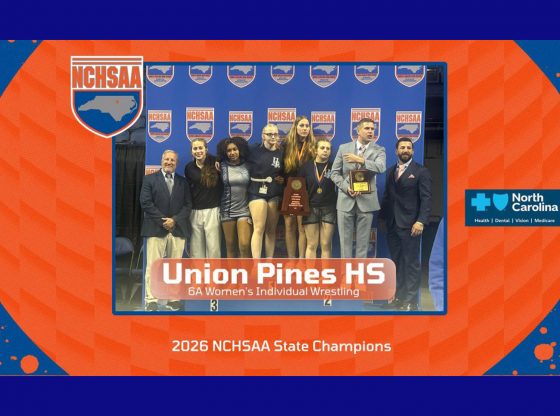 Union Pines wins first girls wrestling state championship