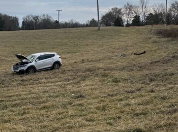 Driver uninjured after vehicle goes down embankment in High Falls