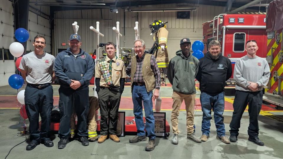 Eagle Scout project keeps Cypress Pointe firefighters safe and ready
