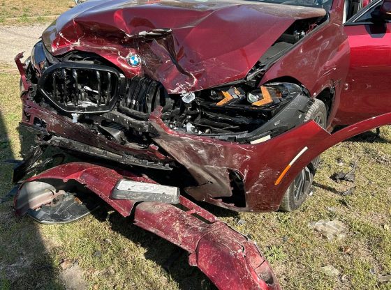 Crains Creek crew covers car crash