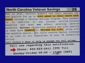 Attorney general warns NC veterans about rising scams