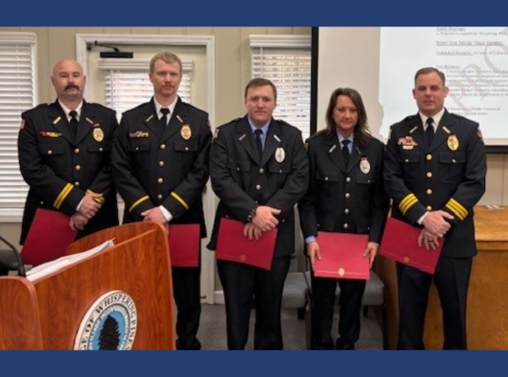 Whispering Pines first responders recognized for life-saving response