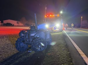 ATV operator arrested for DWI after crash outside Lobelia