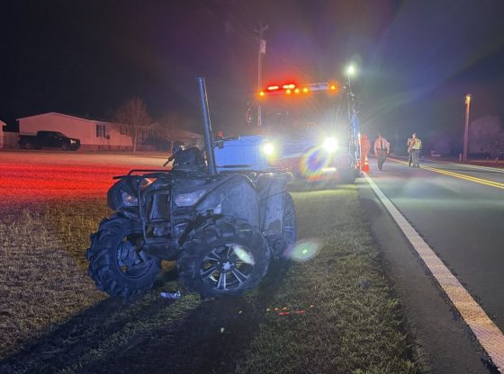 ATV operator arrested for DWI after crash outside Lobelia