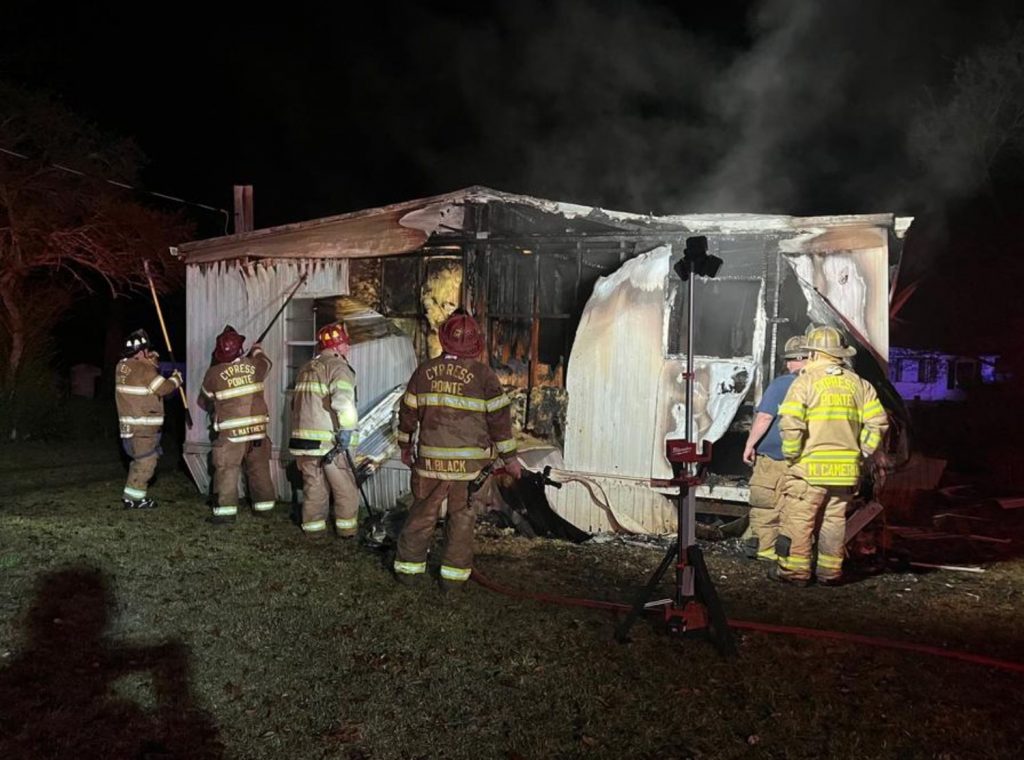 Occupant escapes mobile home fire in Lakeview - Sandhills Sentinel