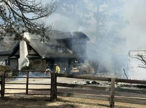 Horse escapes, barn destroyed in Southern Pines fire
