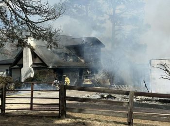 Horse escapes, barn destroyed in Southern Pines fire