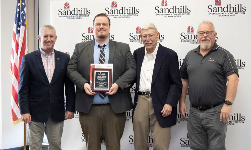 Frick Honors Two SCC Technology Students with monetary Awards