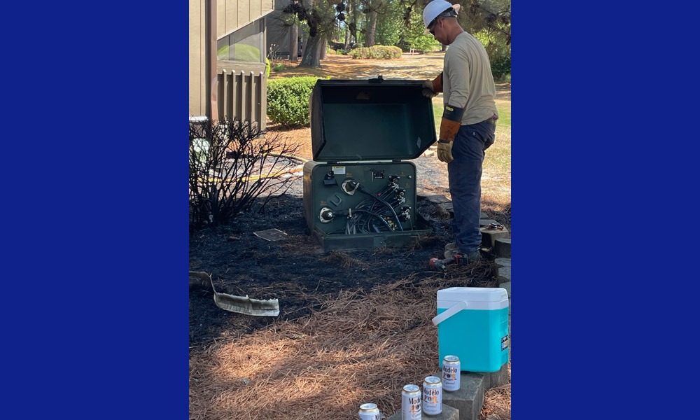 Firefighters save condos from going up in flames Friday