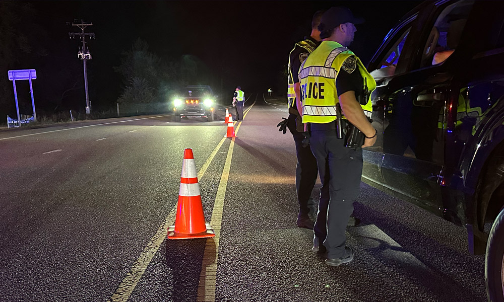 Aberdeen checkpoint nets 52 charges, citations 